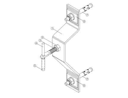 Z-FIX-03 Bağlantı Elemanı