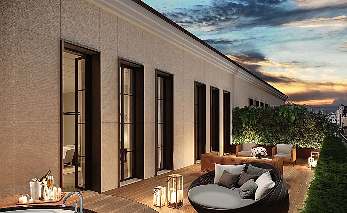 bvlgari hotel moscow cephe kaplama