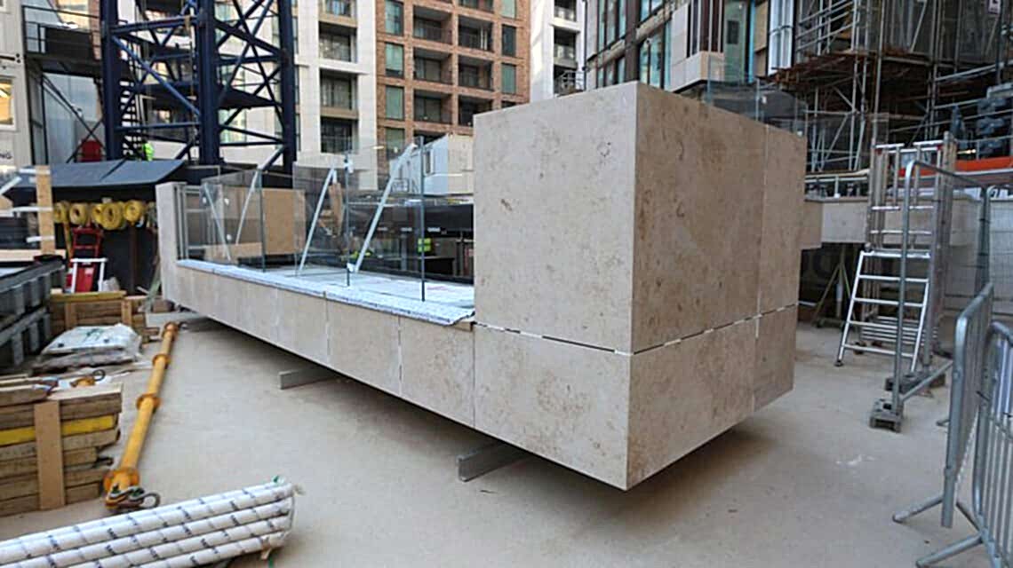 traverten dış cephe kaplama