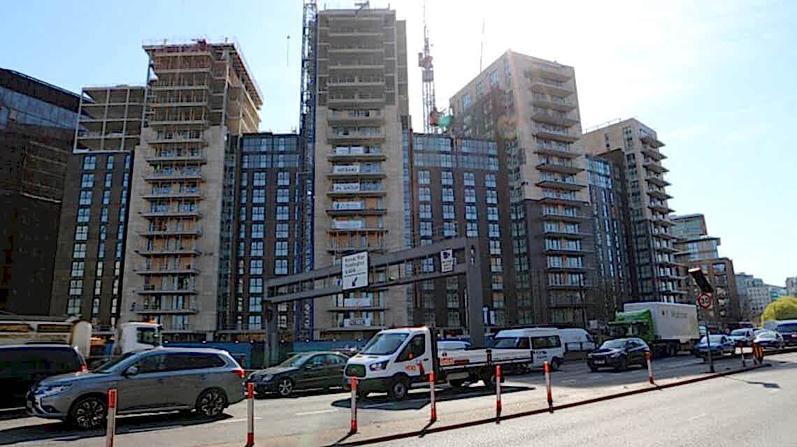 north wharf london dış cephe kaplama