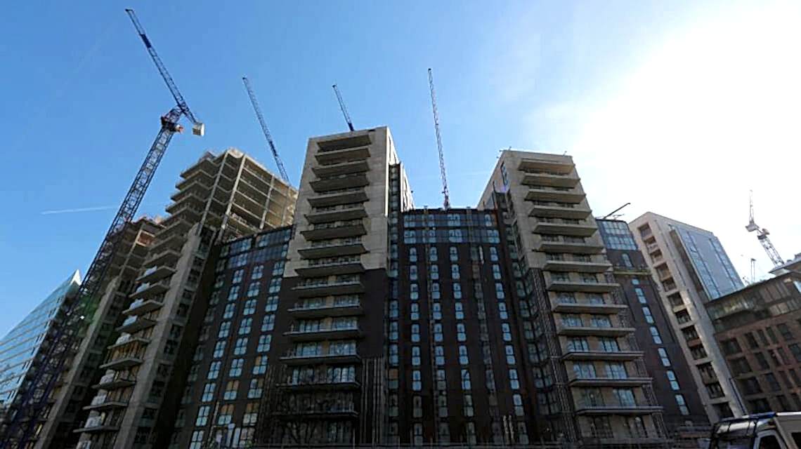 north wharf london cephe kaplama