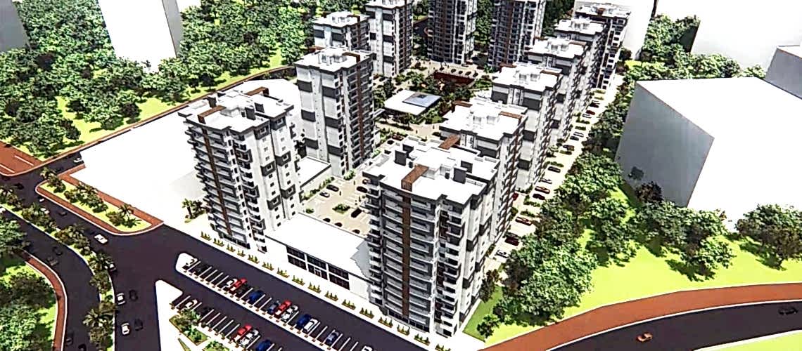 yüreğir belediyesi sosyal konutları dış cephe kaplama