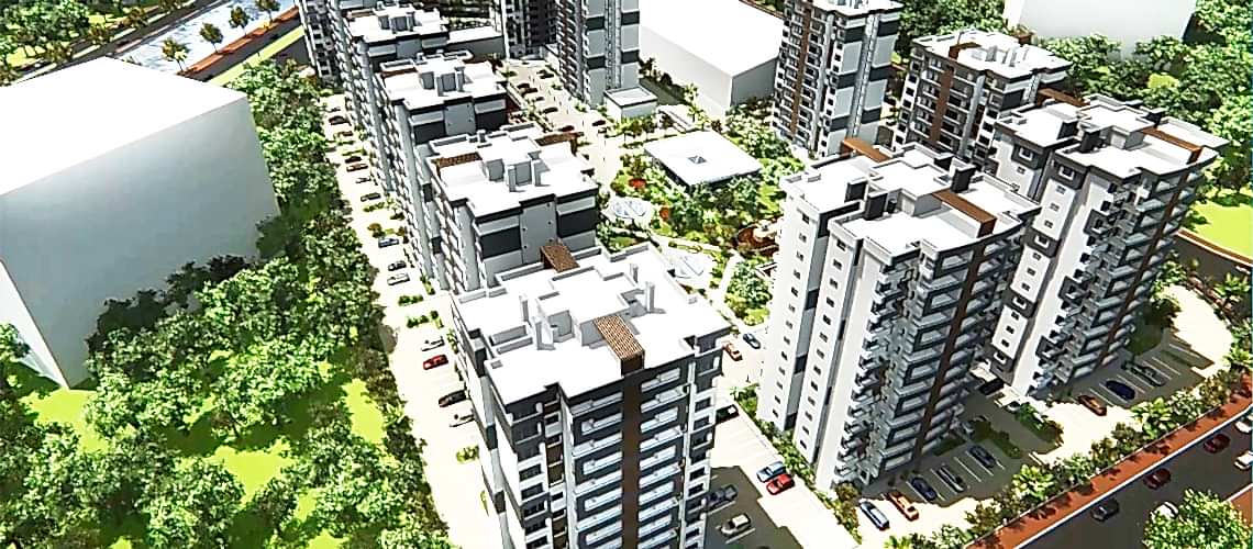 sosyal konut cephe kaplama